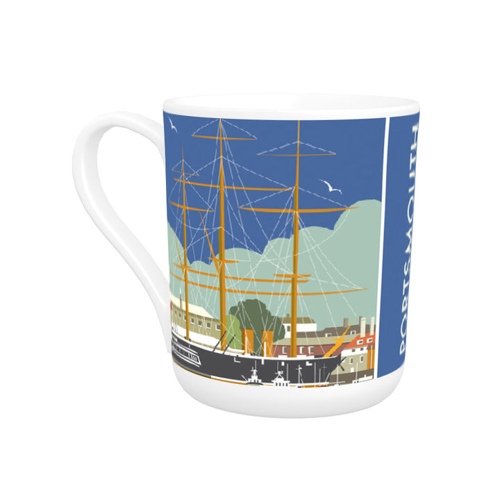 HMS Warrior, Portsmouth Bone China Mug