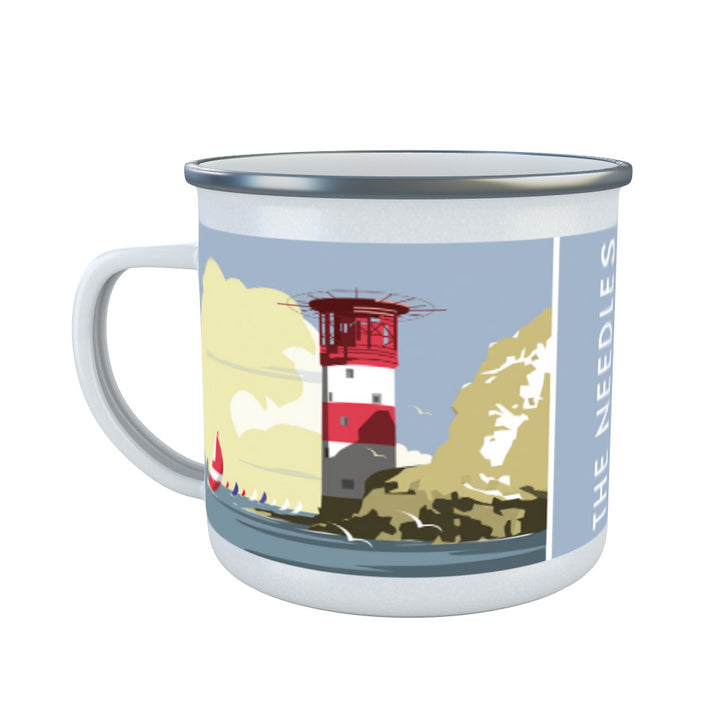 The Needles, Isle of Wight Enamel Mug