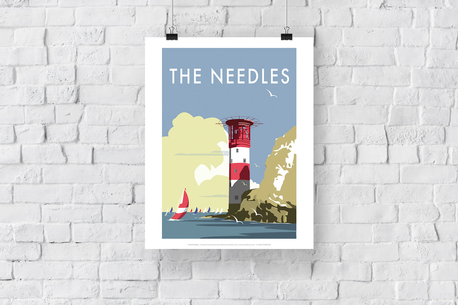 The Needles, Isle of Wight - Art Print