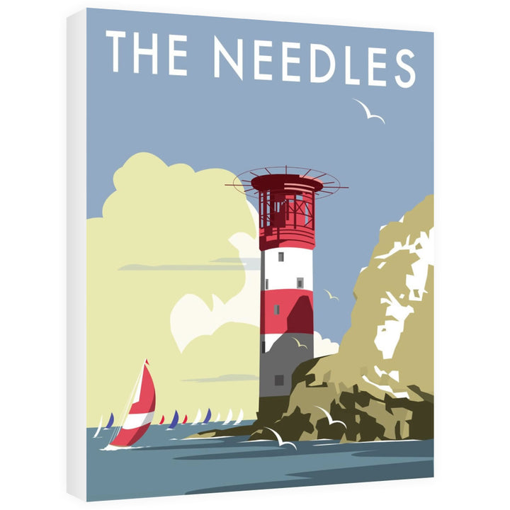 The Needles, Isle of Wight Canvas