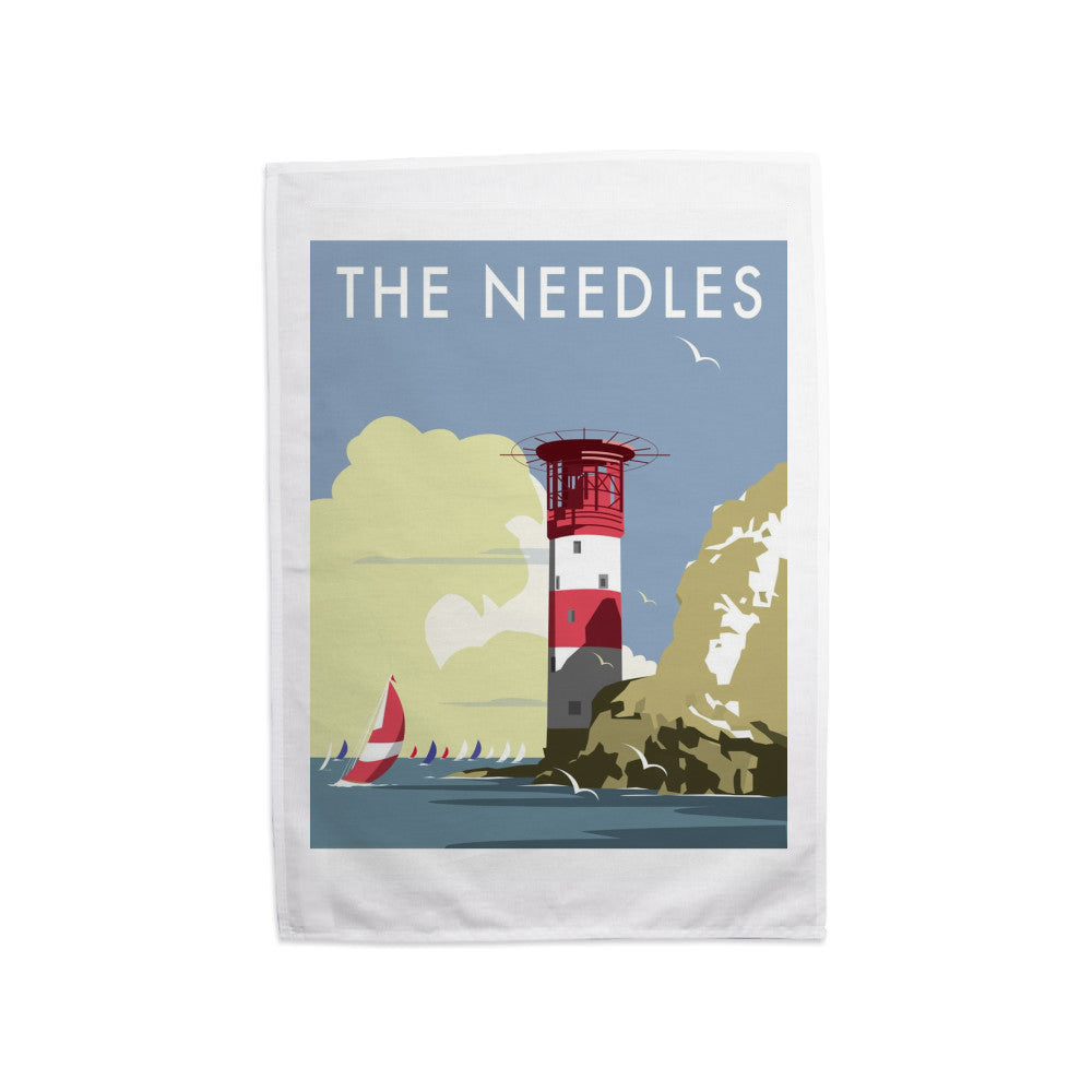 The Needles, Isle of Wight Tea Towel