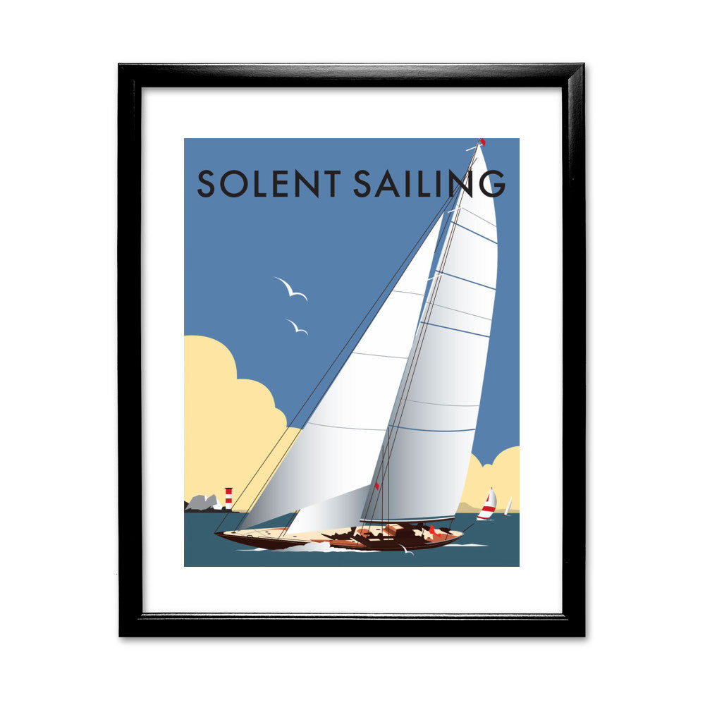 Solent Sailing - Art Print