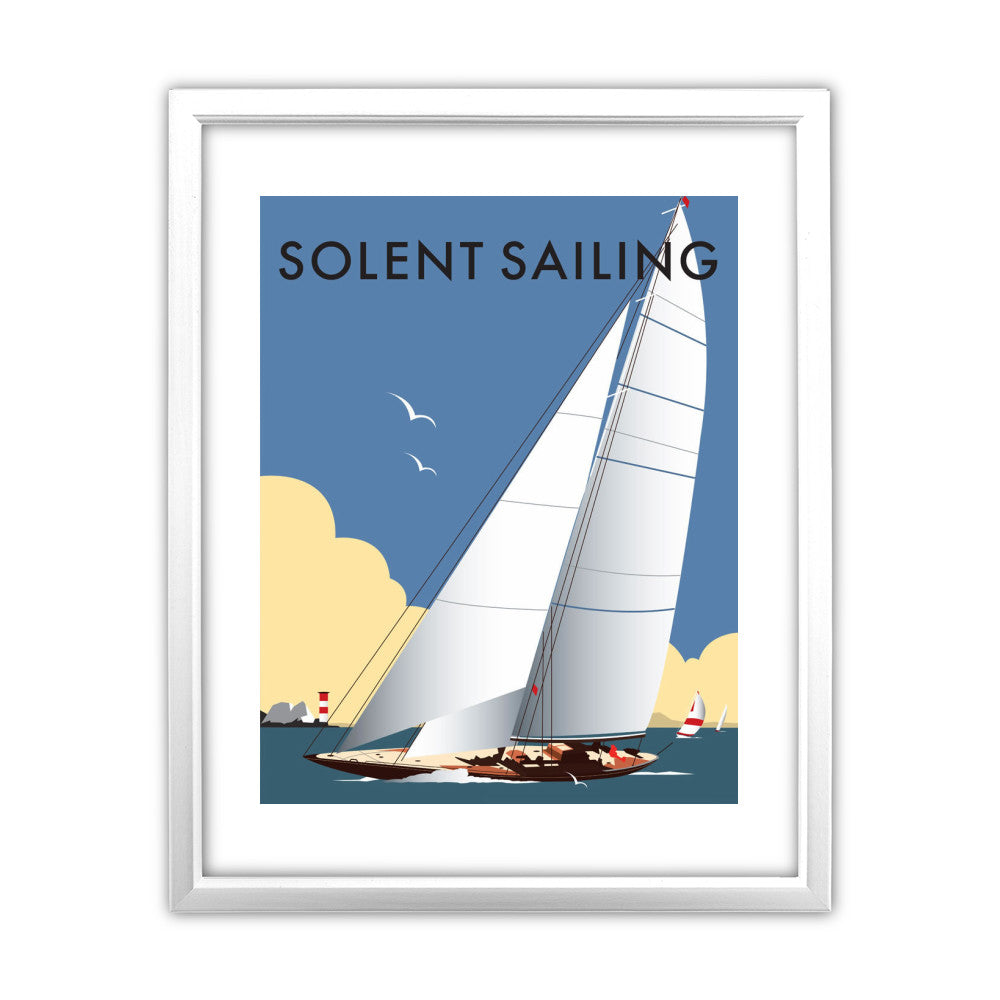 Solent Sailing - Art Print