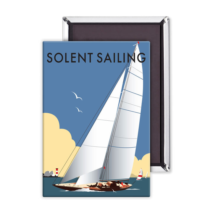 Solent Sailing Magnet