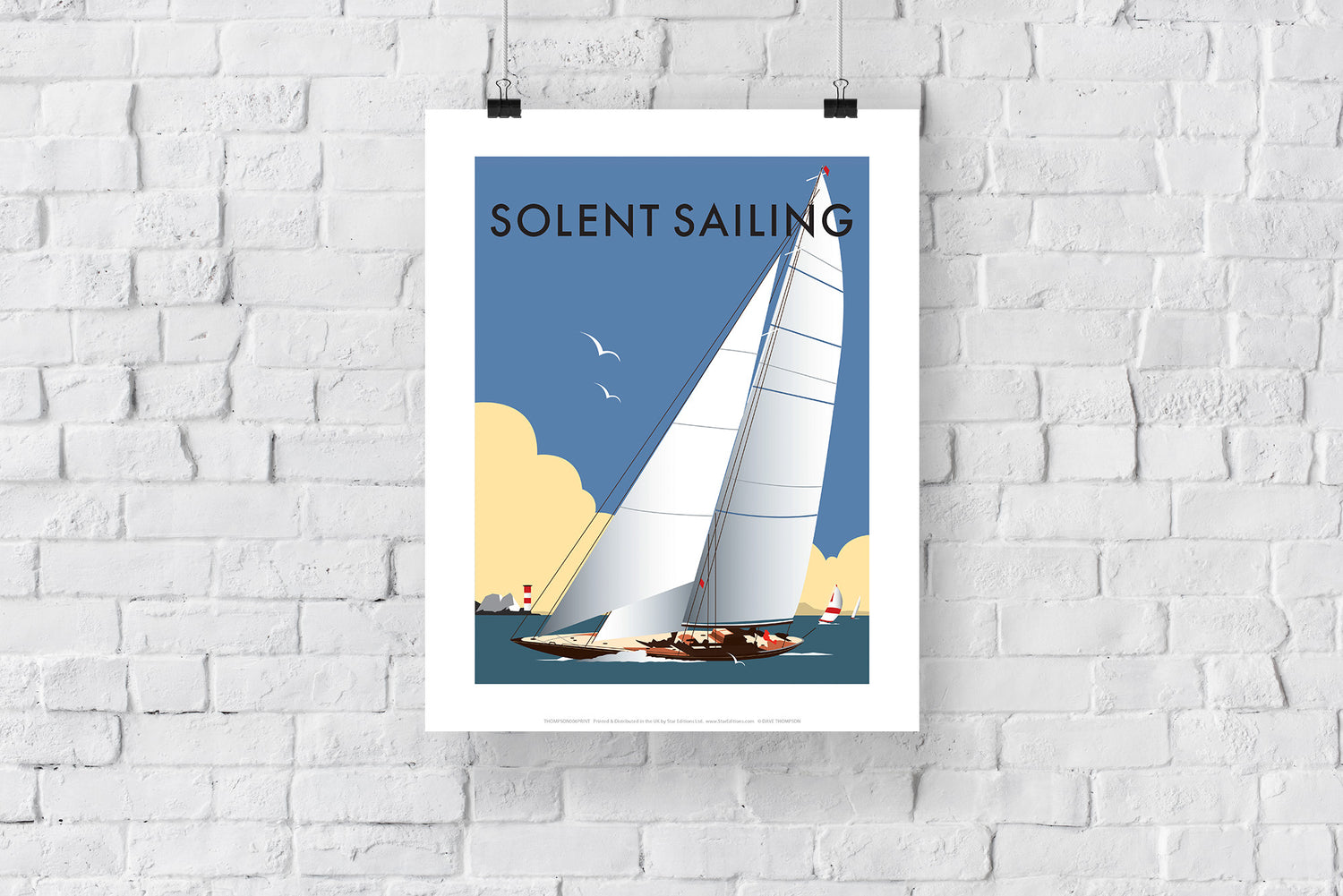 Solent Sailing - Art Print