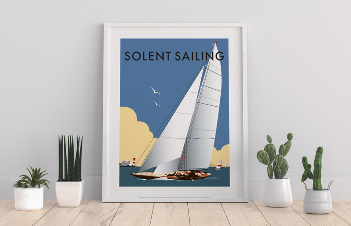 Solent Sailing - Art Print