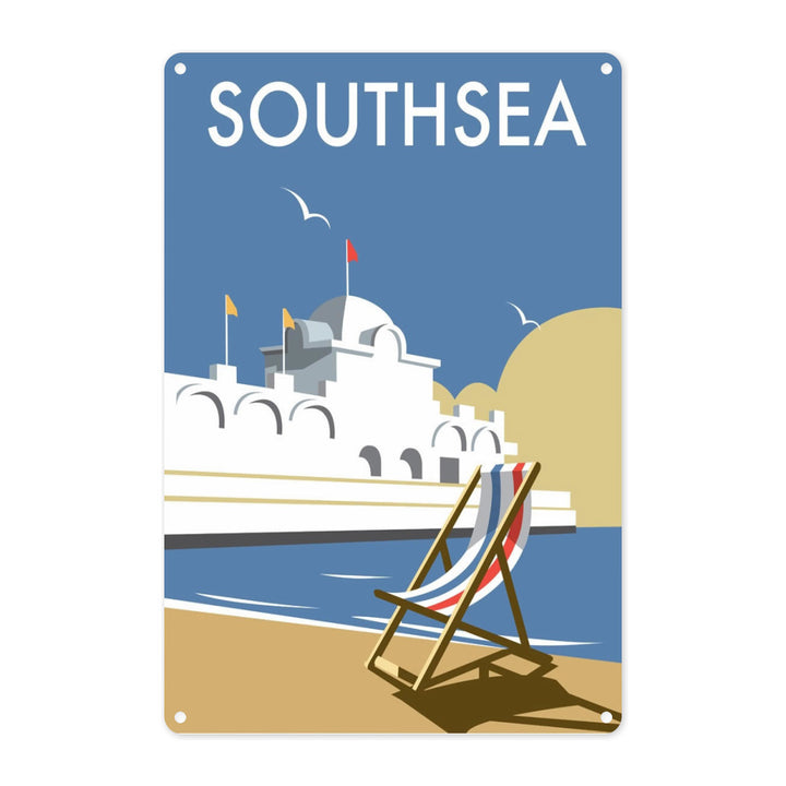 Southsea Pier, Portsmouth Metal Sign