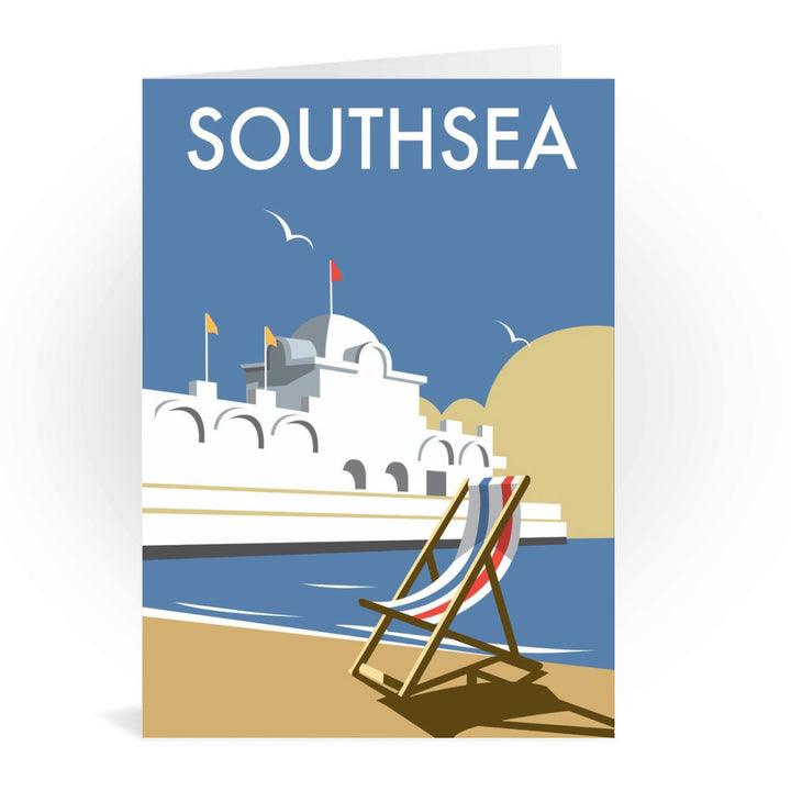 Southsea Pier, Portsmouth Greeting Card 7x5
