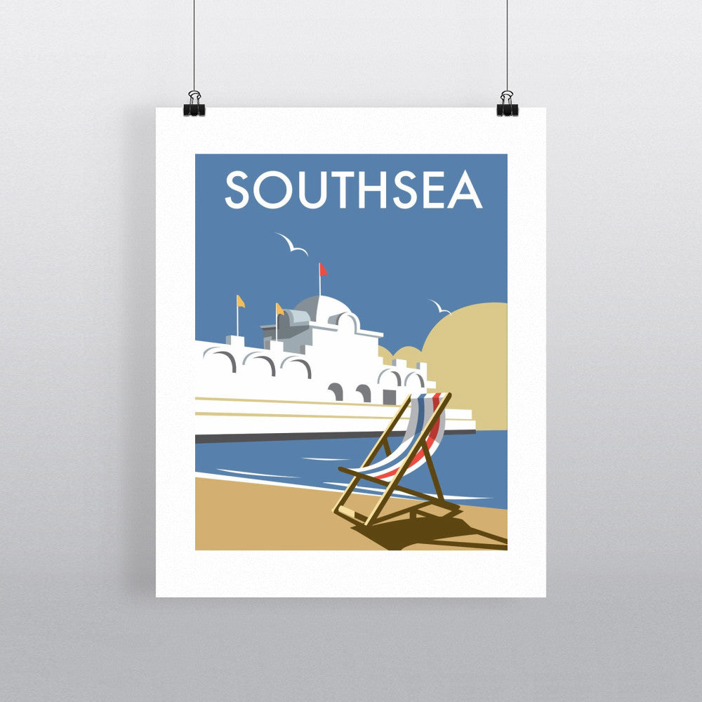 Southsea Pier, Portsmouth - Art Print