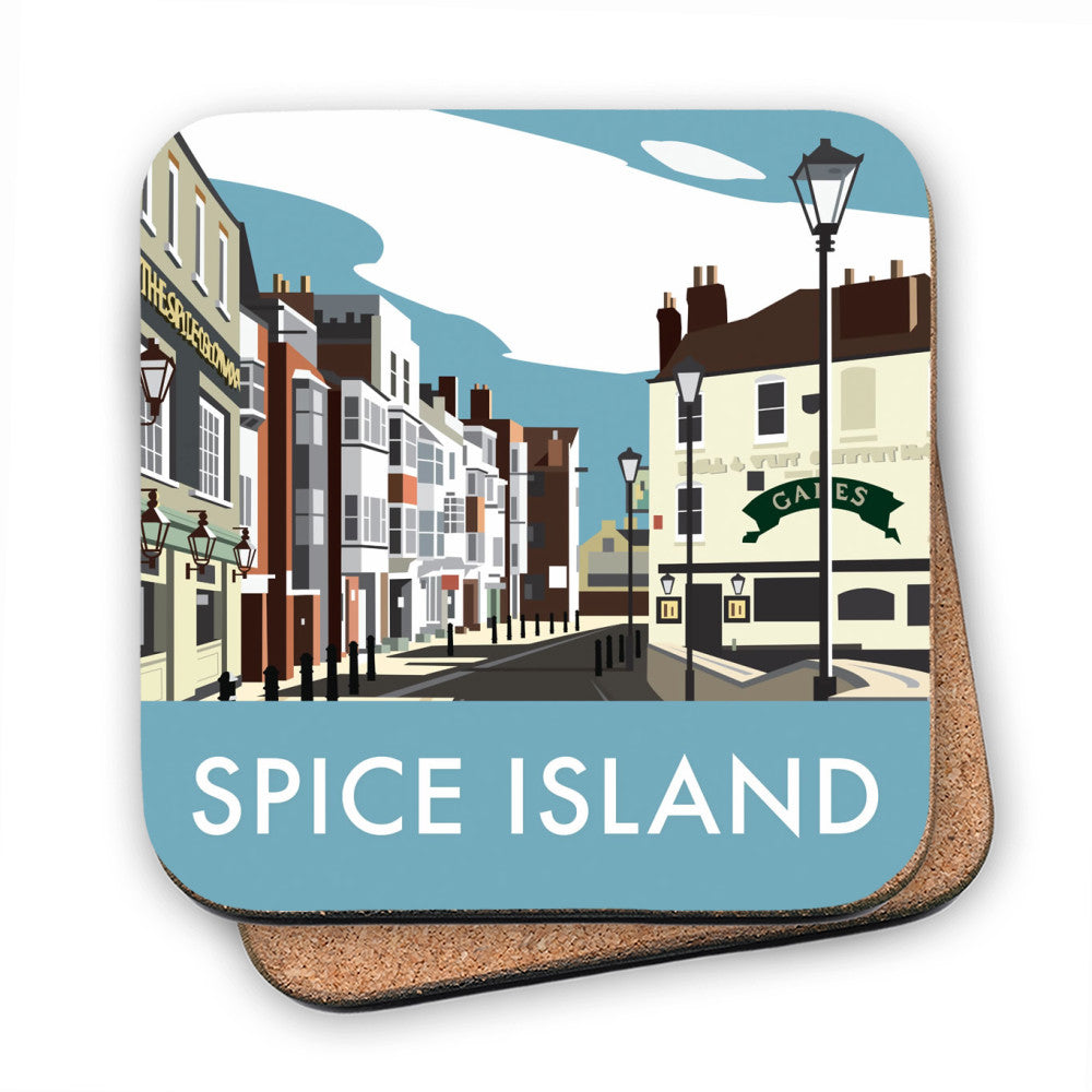 Spice Island, Portsmouth MDF Coaster