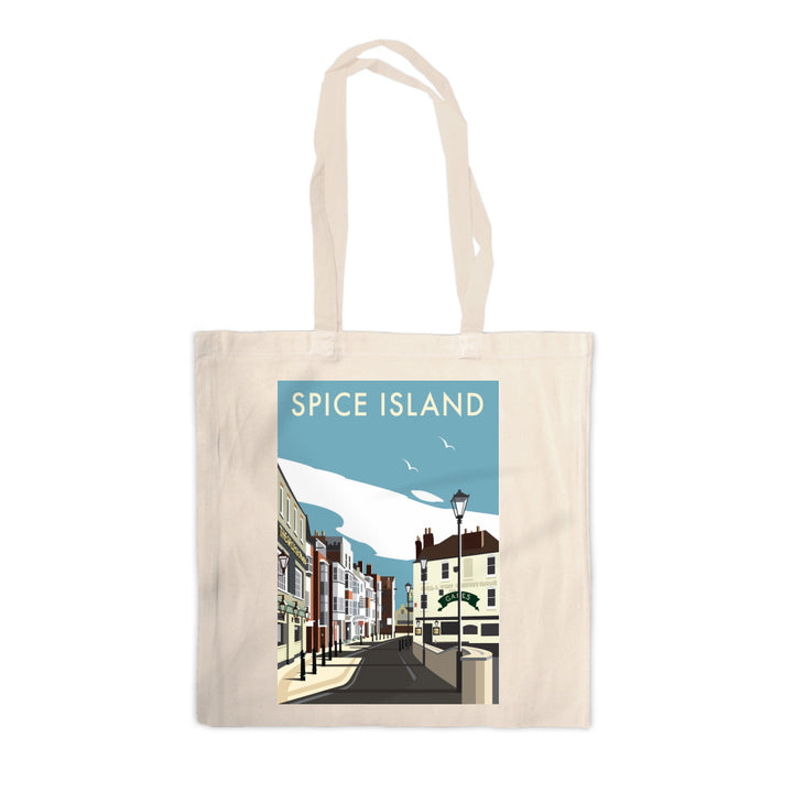 Spice Island, Portsmouth Canvas Tote Bag