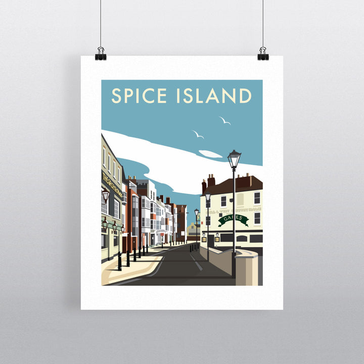 Spice Island, Portsmouth Fine Art Print