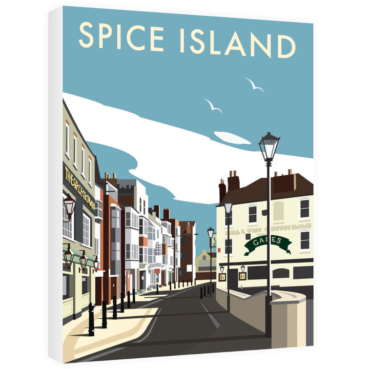 Spice Island, Portsmouth Canvas