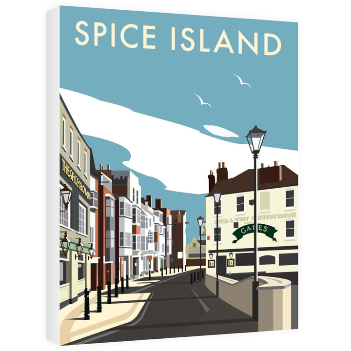 Spice Island, Portsmouth Canvas