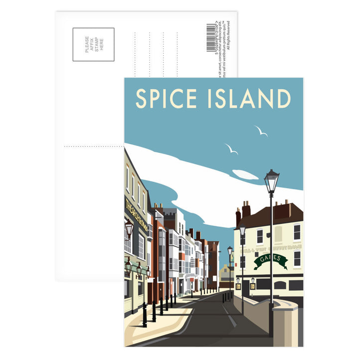 Spice Island, Portsmouth Postcard Pack