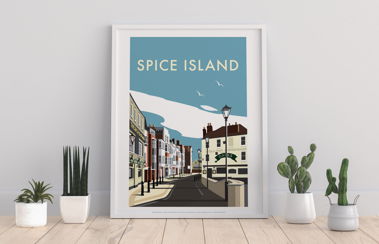 Spice Island, Portsmouth - Art Print