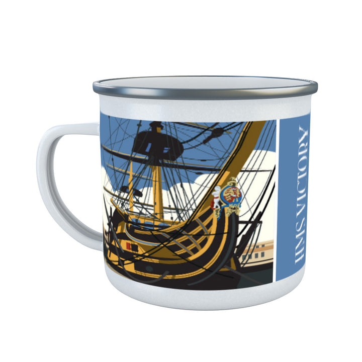 HMS Victory, Portsmouth Enamel Mug