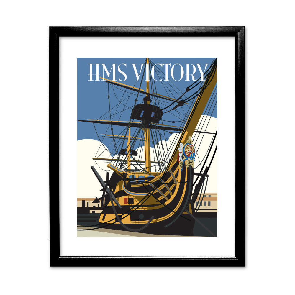 HMS Victory, Portsmouth - Art Print