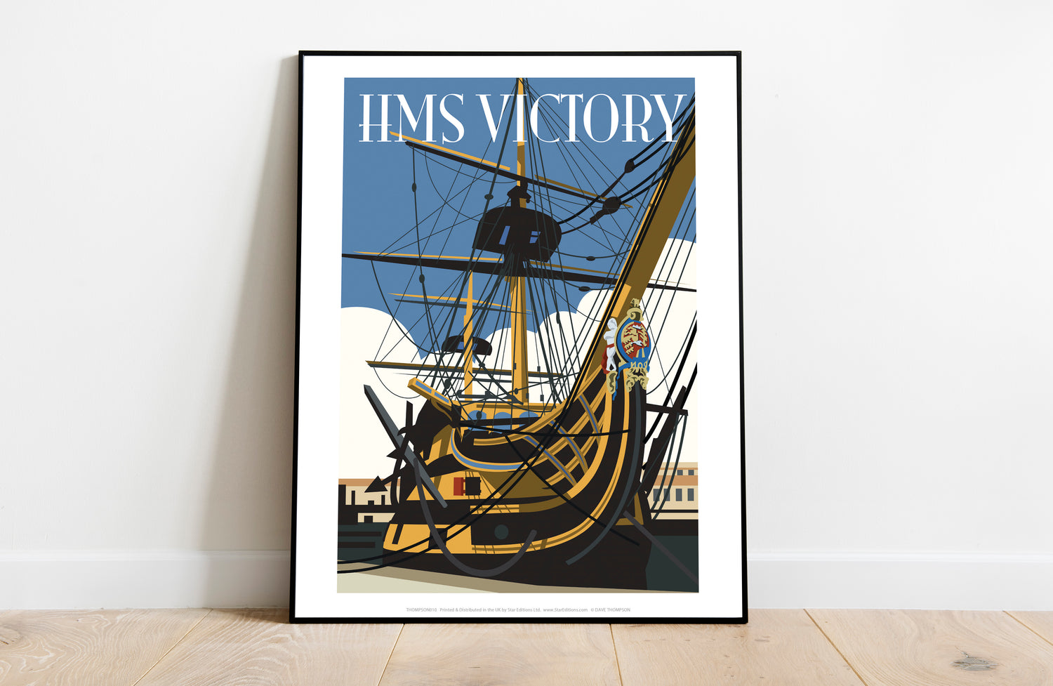 HMS Victory, Portsmouth - Art Print