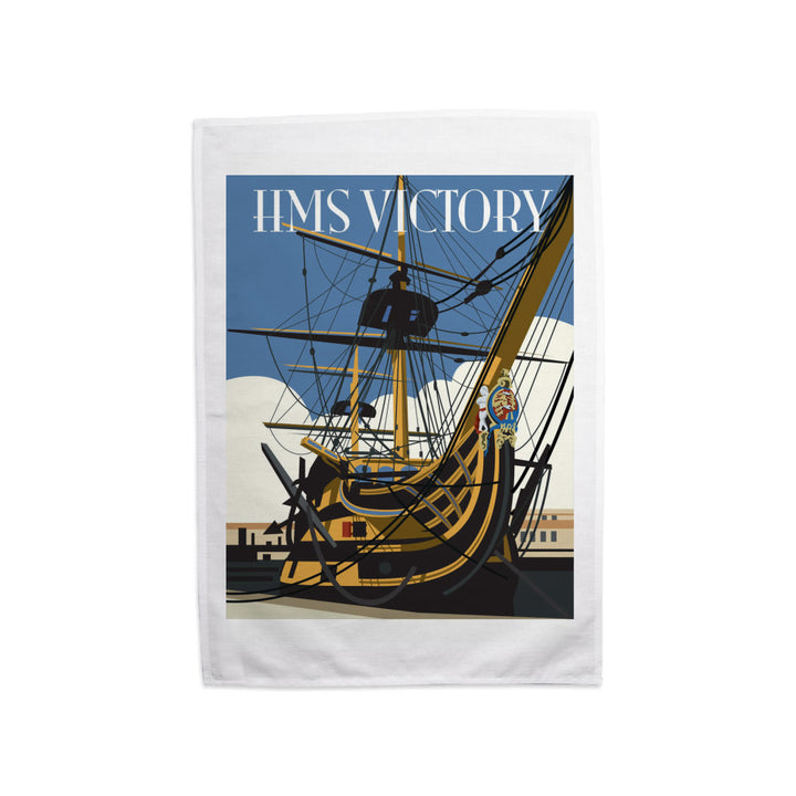 HMS Victory, Portsmouth Tea Towel