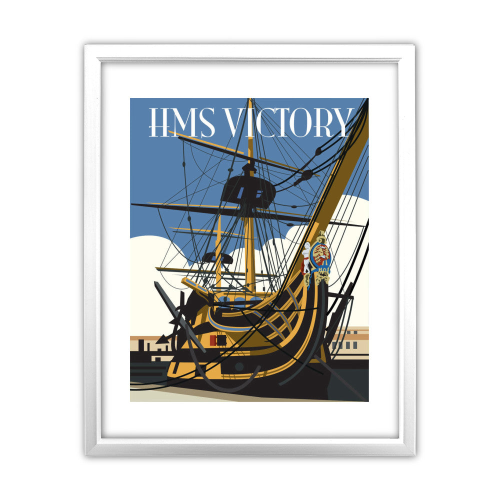 HMS Victory, Portsmouth - Art Print
