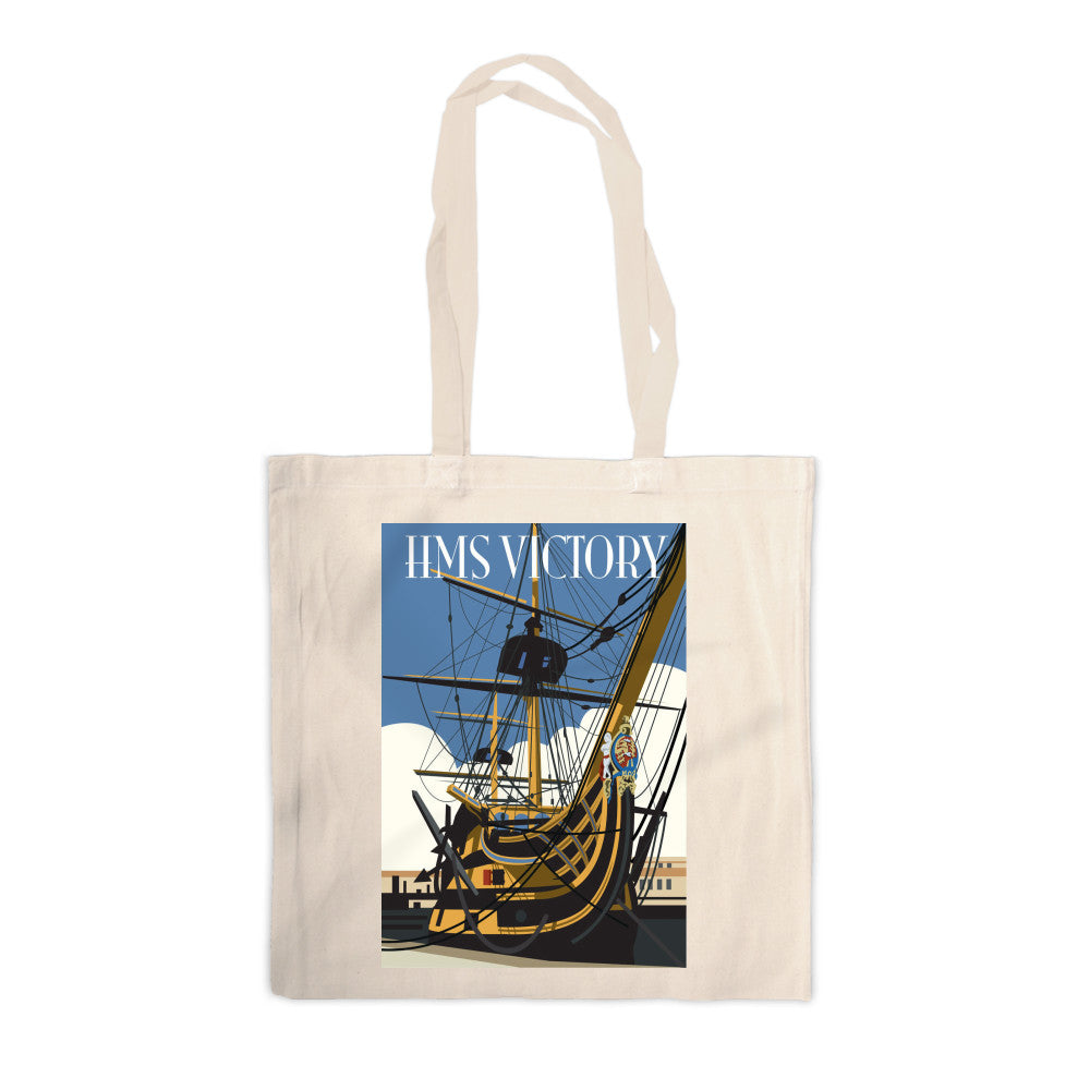 HMS Victory, Portsmouth Canvas Tote Bag
