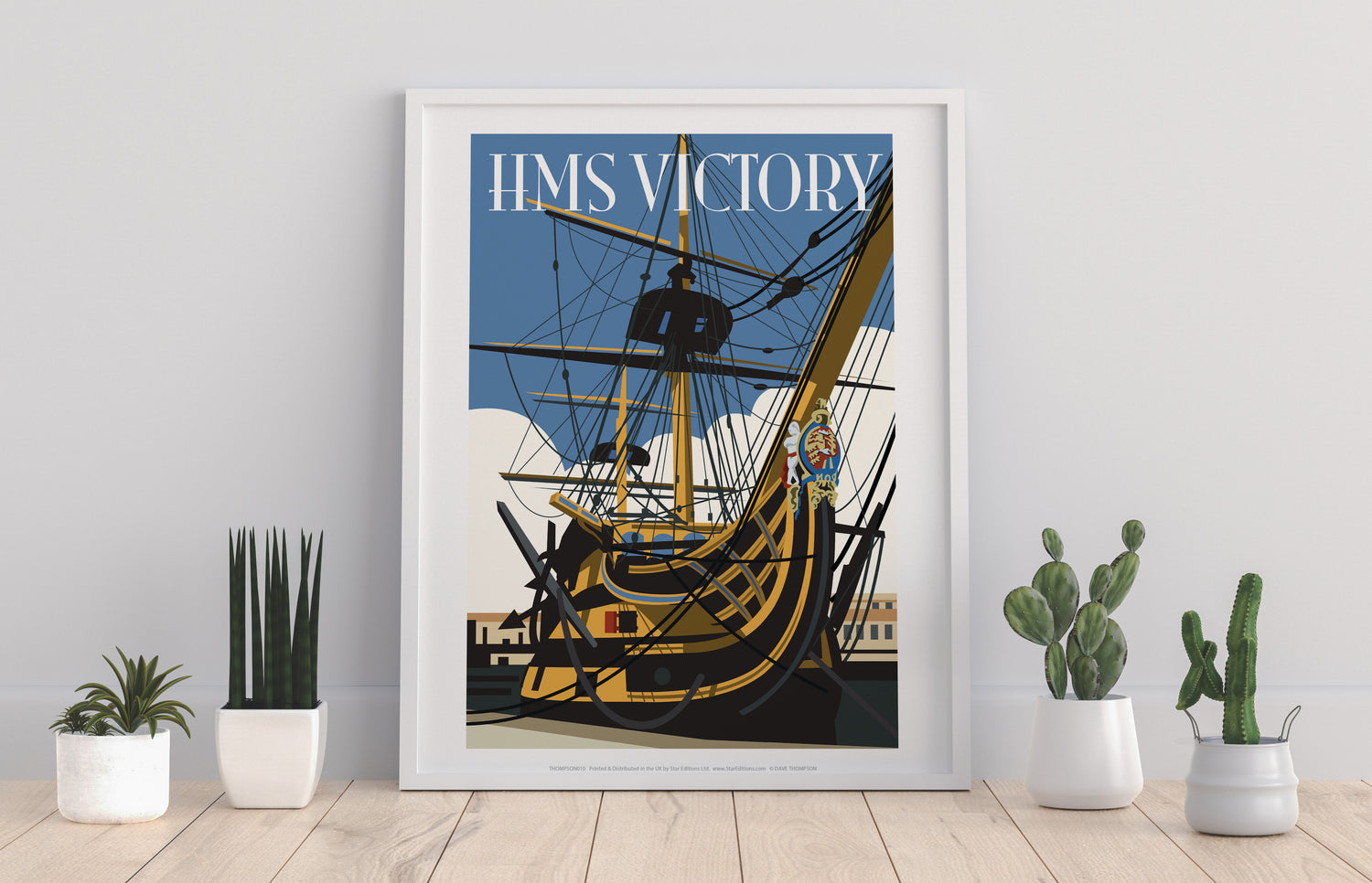HMS Victory, Portsmouth - Art Print