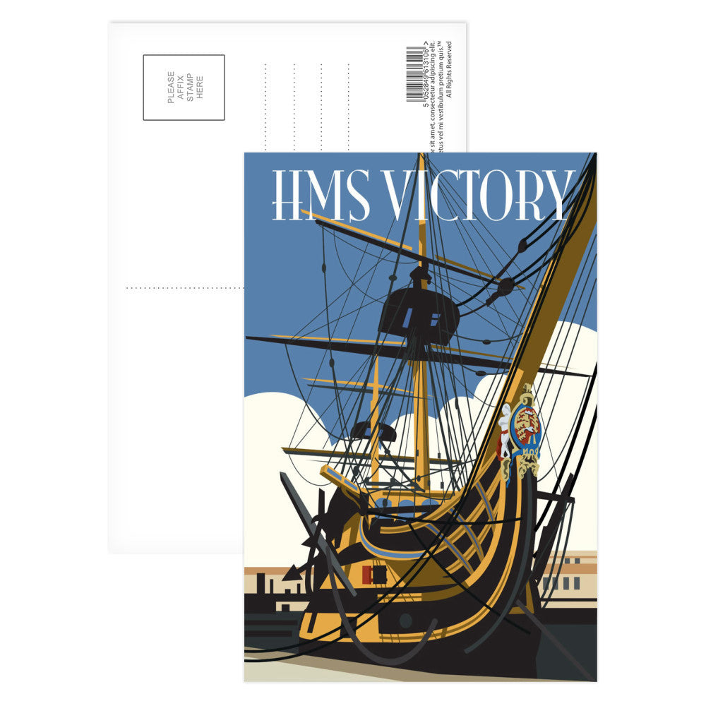 HMS Victory, Portsmouth Postcard Pack