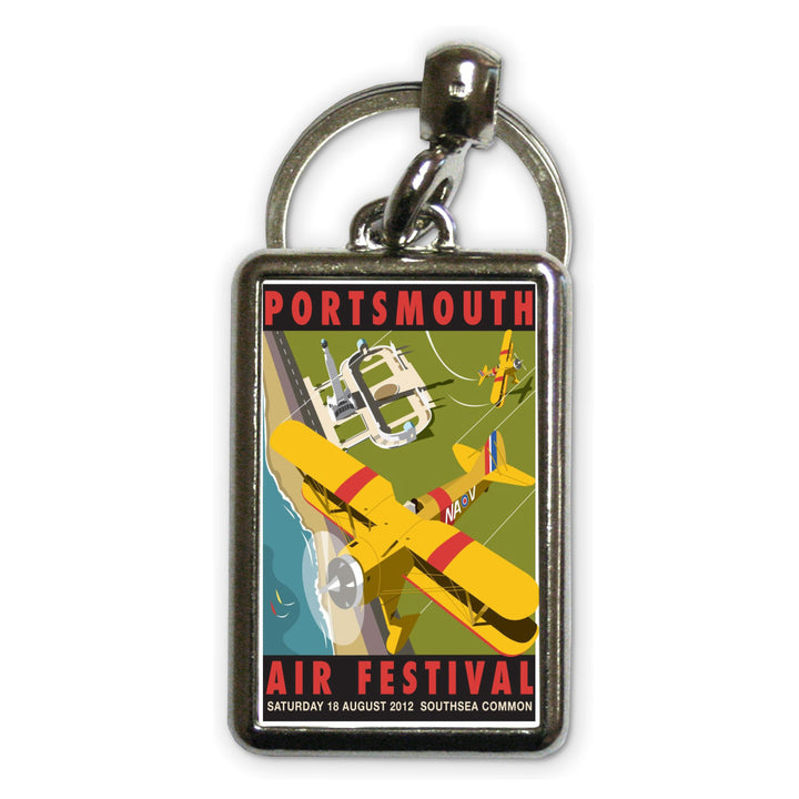 Portsmouth Air Festival Metal Keyring