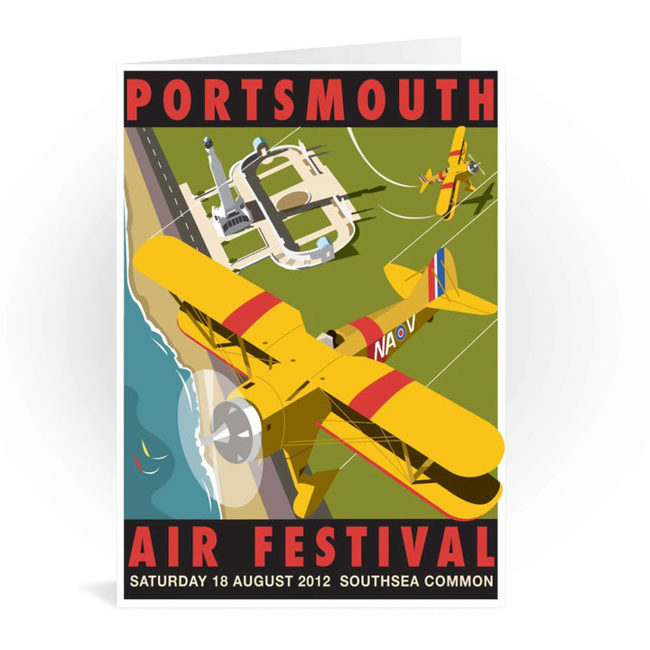 Portsmouth Air Festival Greeting Card 7x5