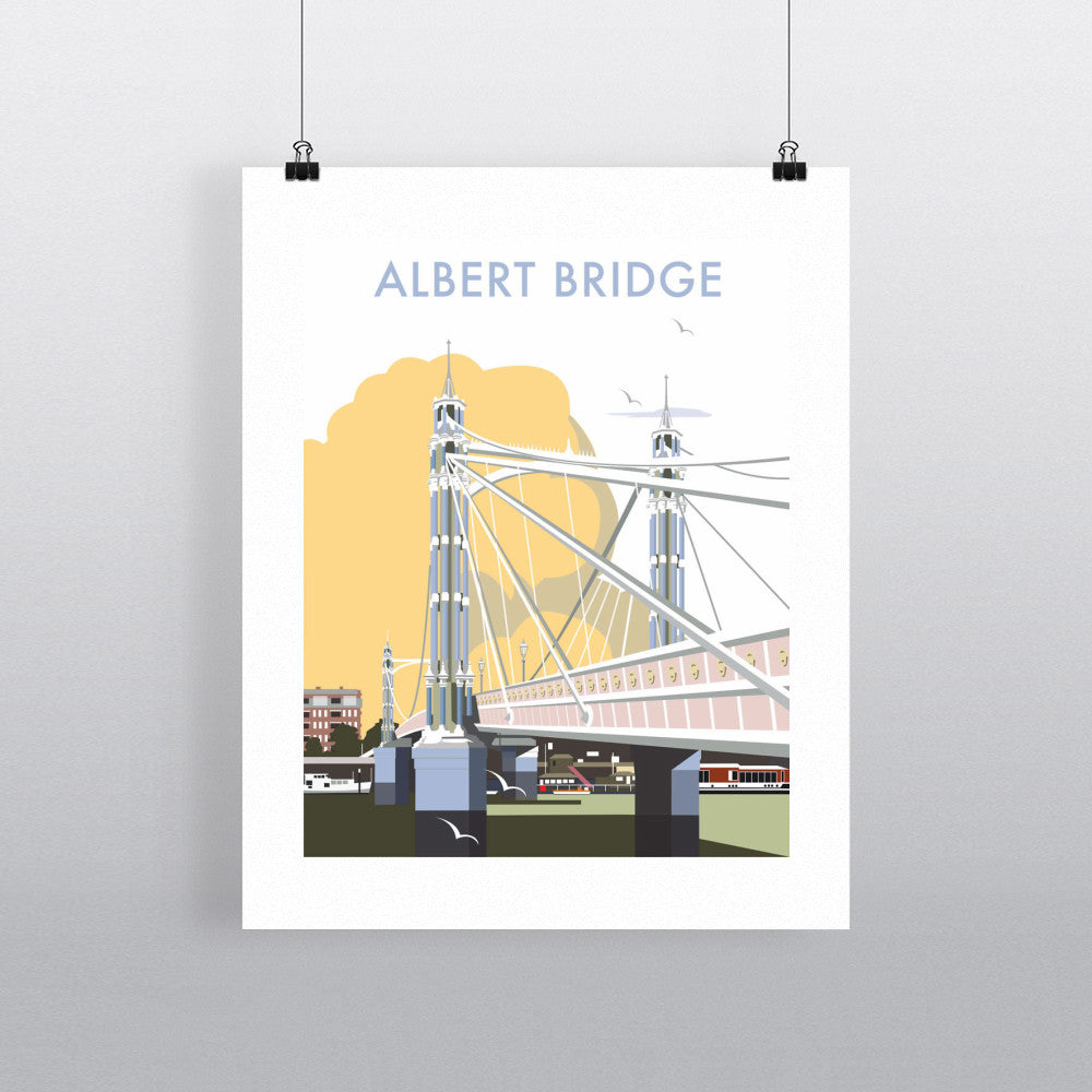 Albert Bridge, London Fine Art Print