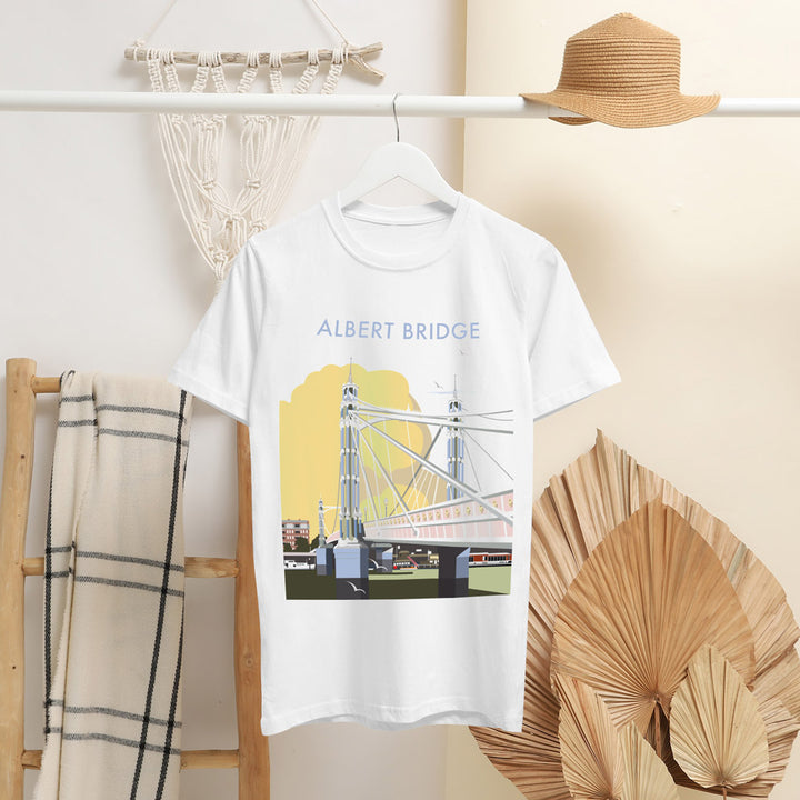Albert Bridge T-Shirt by Dave Thompson