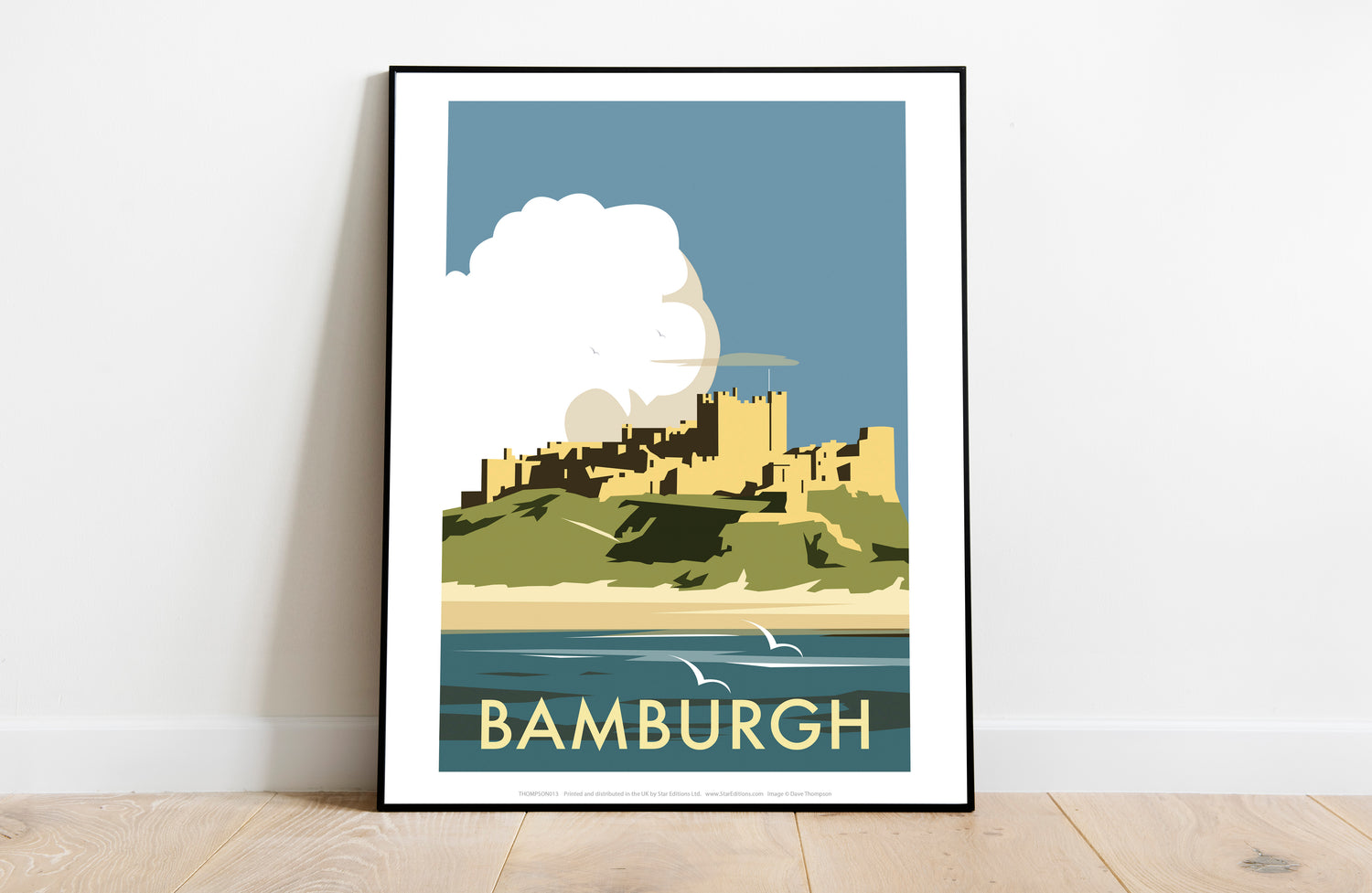 Bamburgh Castle - Art Print