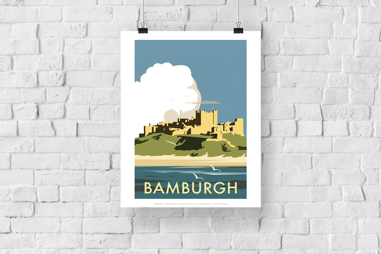 Bamburgh Castle - Art Print