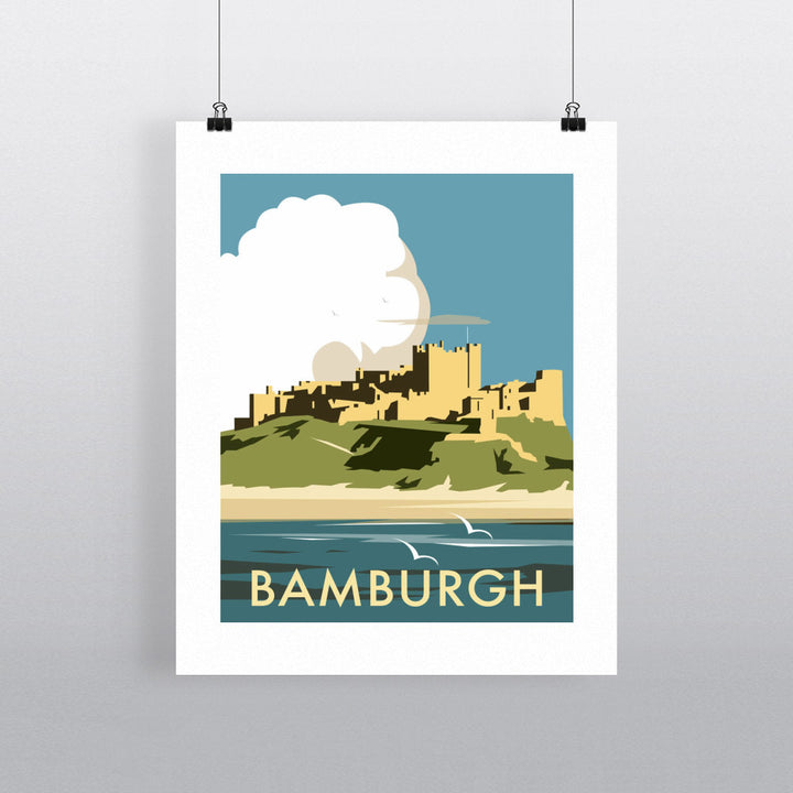 Bamburgh Castle Fine Art Print