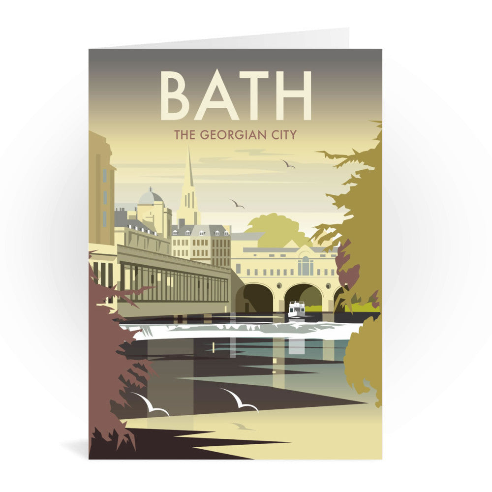 Bath, The Georgian City Greeting Card 7x5