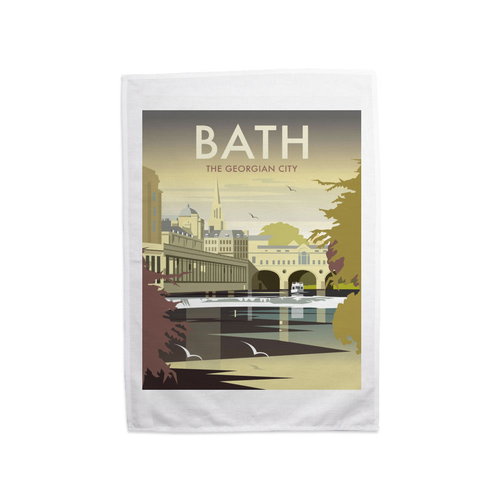 Bath, The Georgian City Tea Towel