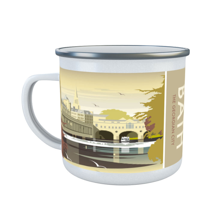 Bath, The Georgian City Enamel Mug