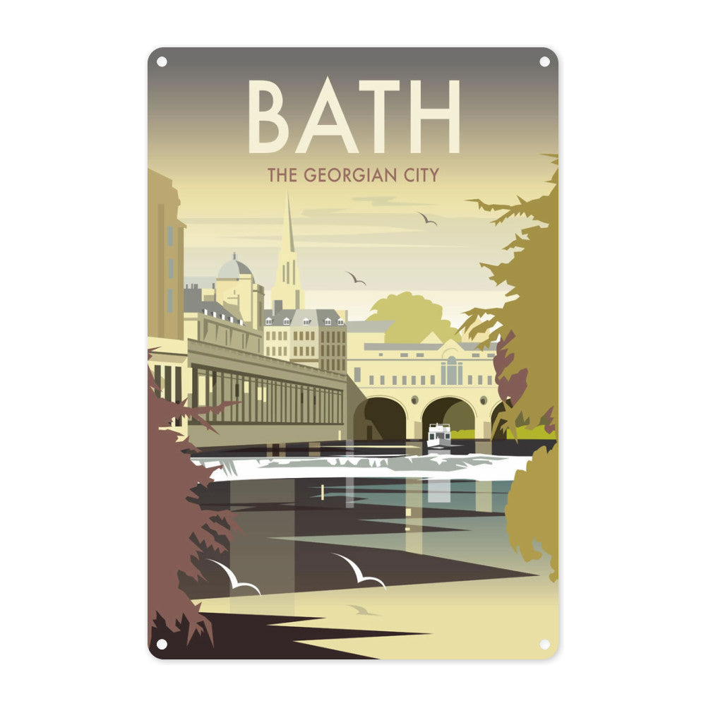 Bath, The Georgian City Metal Sign