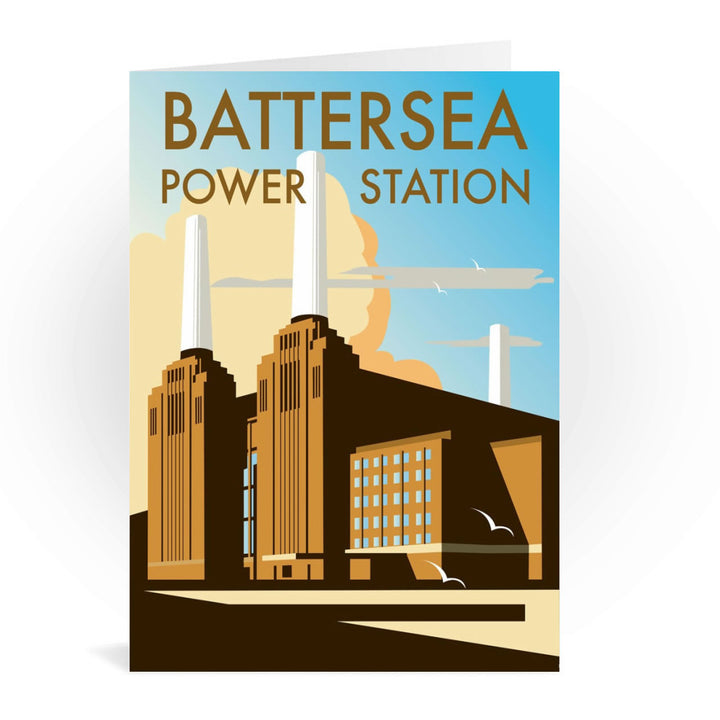 Battersea Power Station Greeting Card 7x5