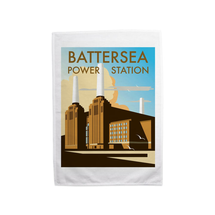 Battersea Power Station Tea Towel