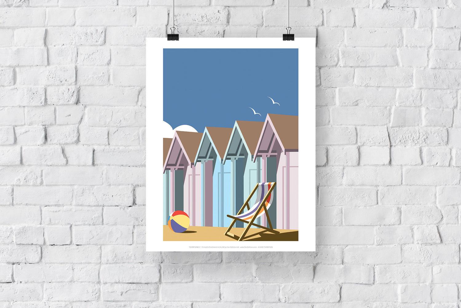 Beach Huts - Art Print