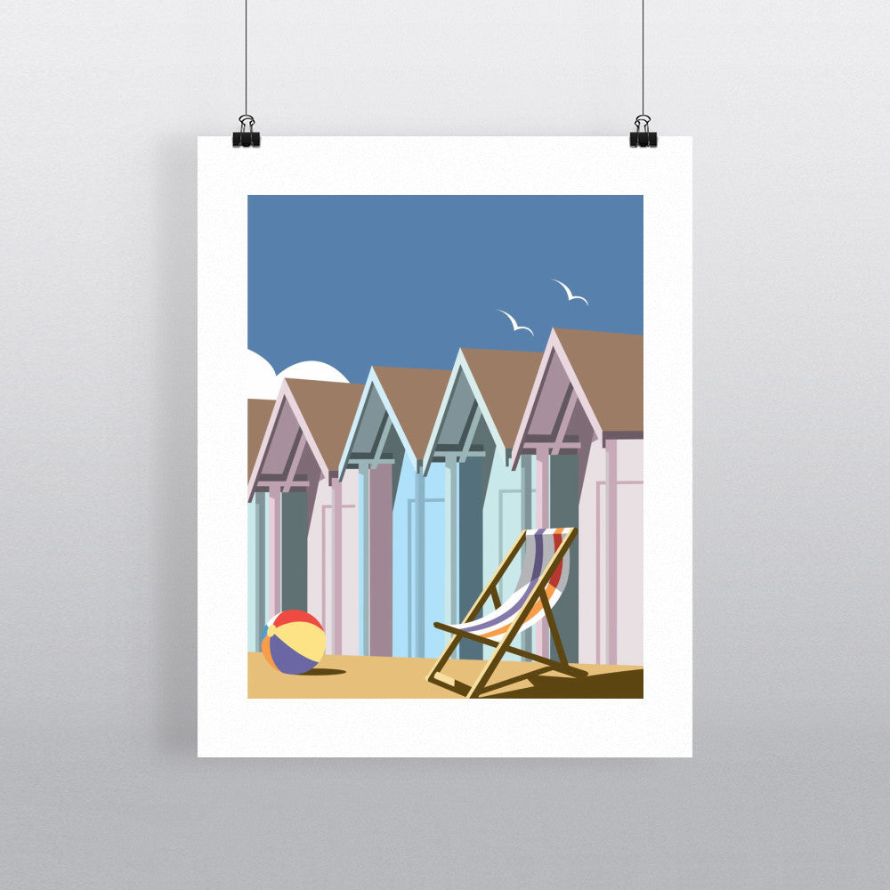 Beach Huts - Art Print