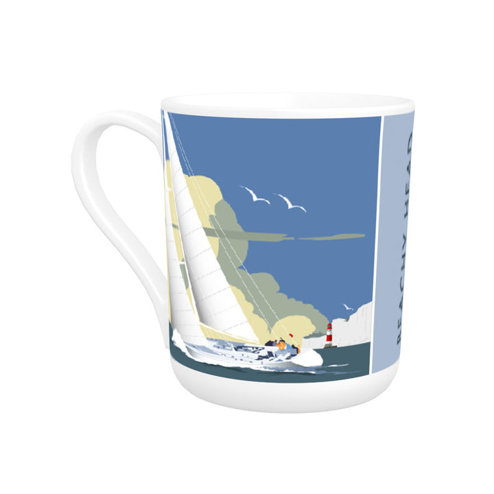 Sailing at Beachy Head Bone China Mug