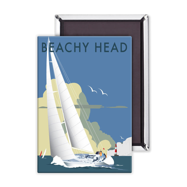 Sailing at Beachy Head Magnet