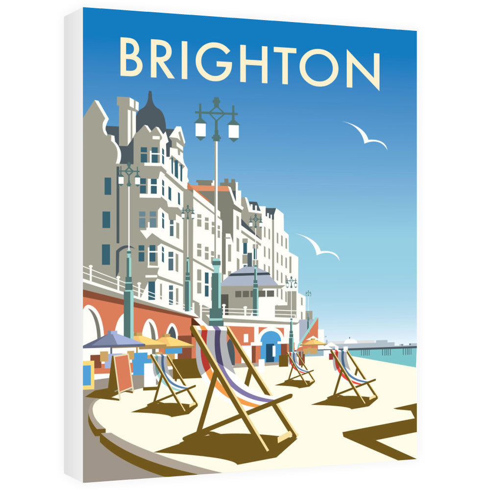 Brighton Beach Canvas