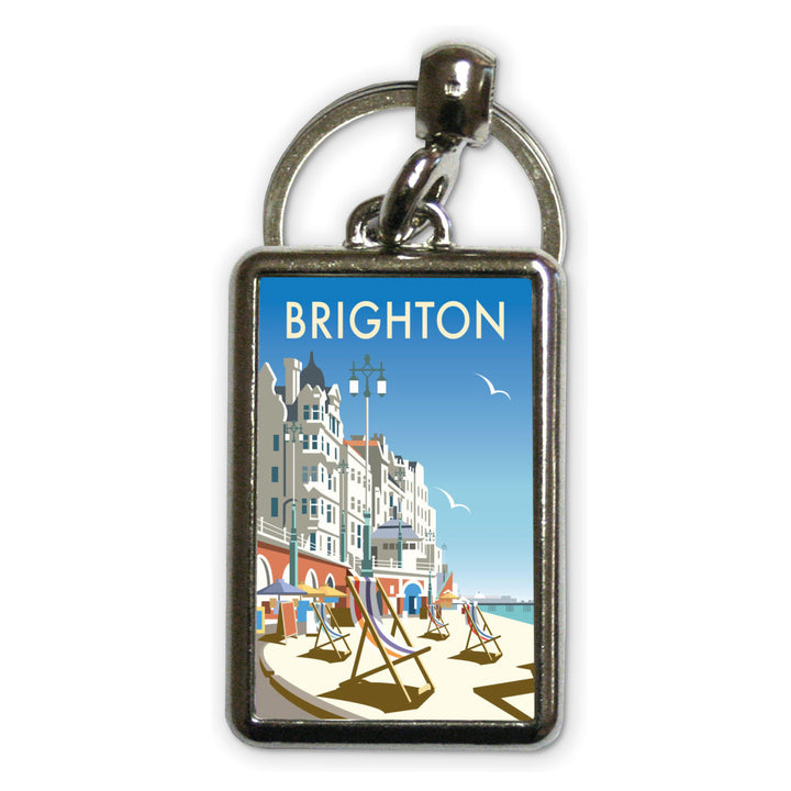 Brighton Beach Metal Keyring