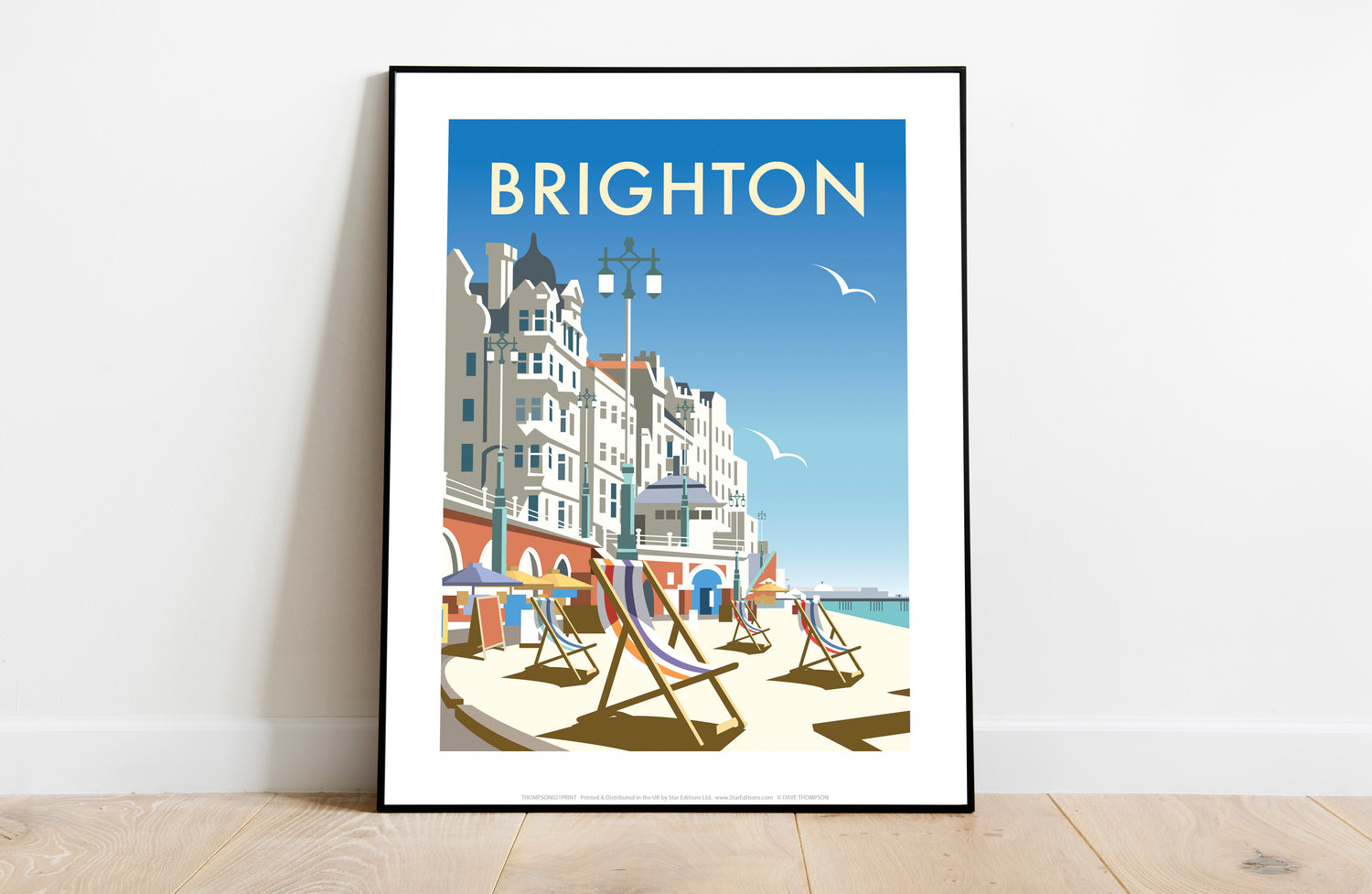 Brighton Beach - Art Print