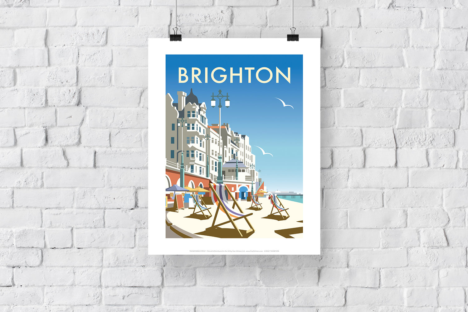 Brighton Beach - Art Print