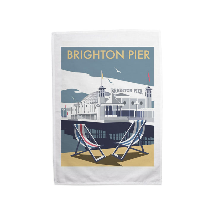 Brighton Pier Tea Towel